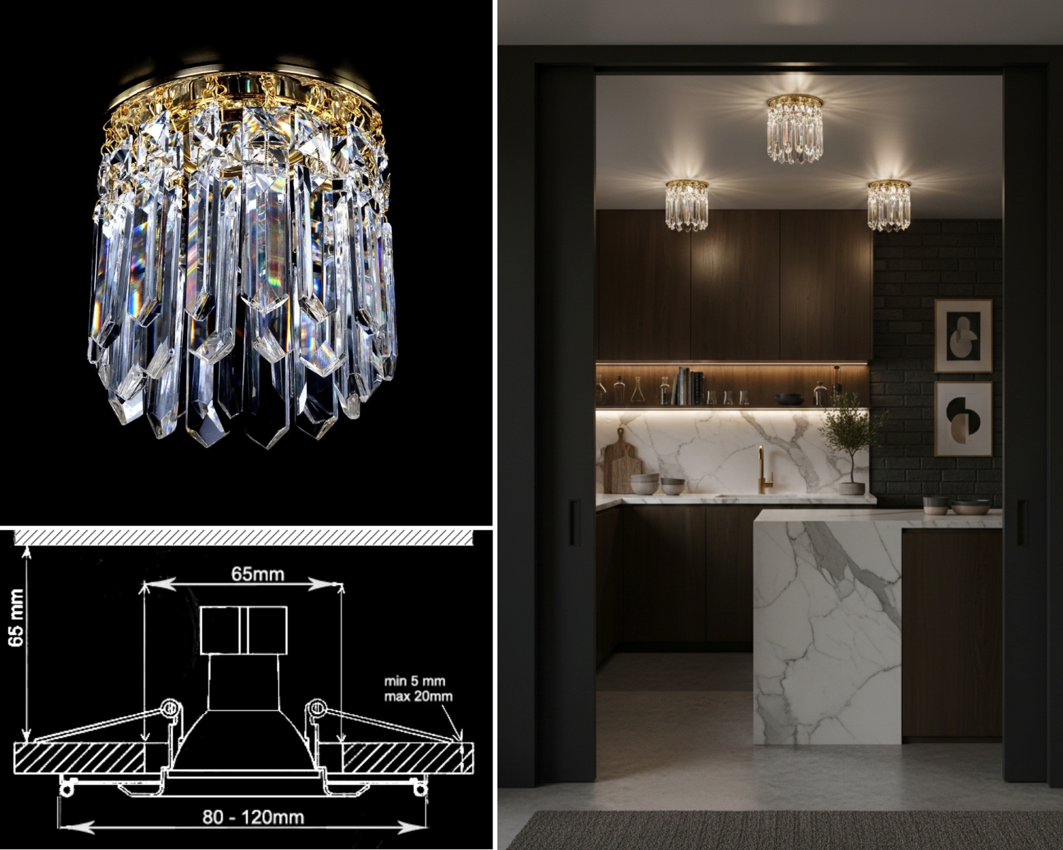 Spot sufitowy B509CE