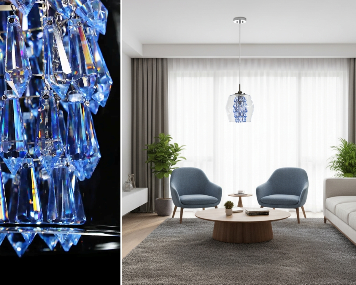 Nowoczesna lampa wisząca L-FOR-01Ni 6006