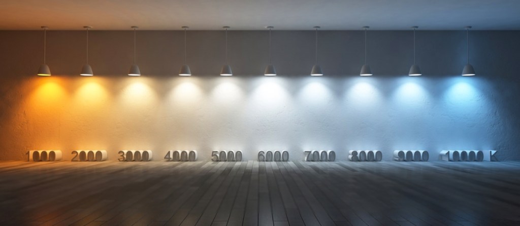 zakres barw światła dla inteligentnego oświetlenia w domu
