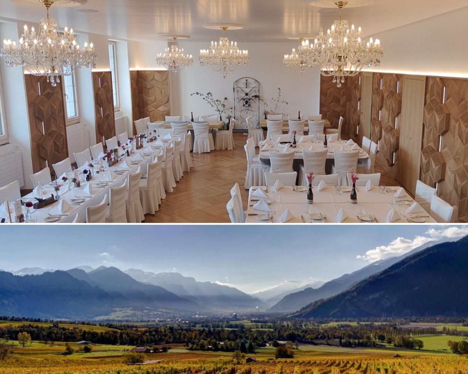 Sala bankietowa hotelu w Jeninsu