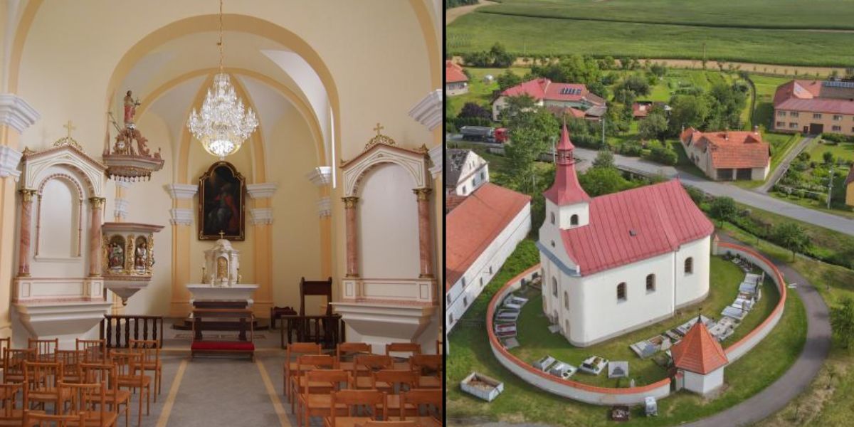 Kryształowy żyrandol ArtCrystal Tomeš dla kościoła św. Urbana w Nejdku, Czechy
