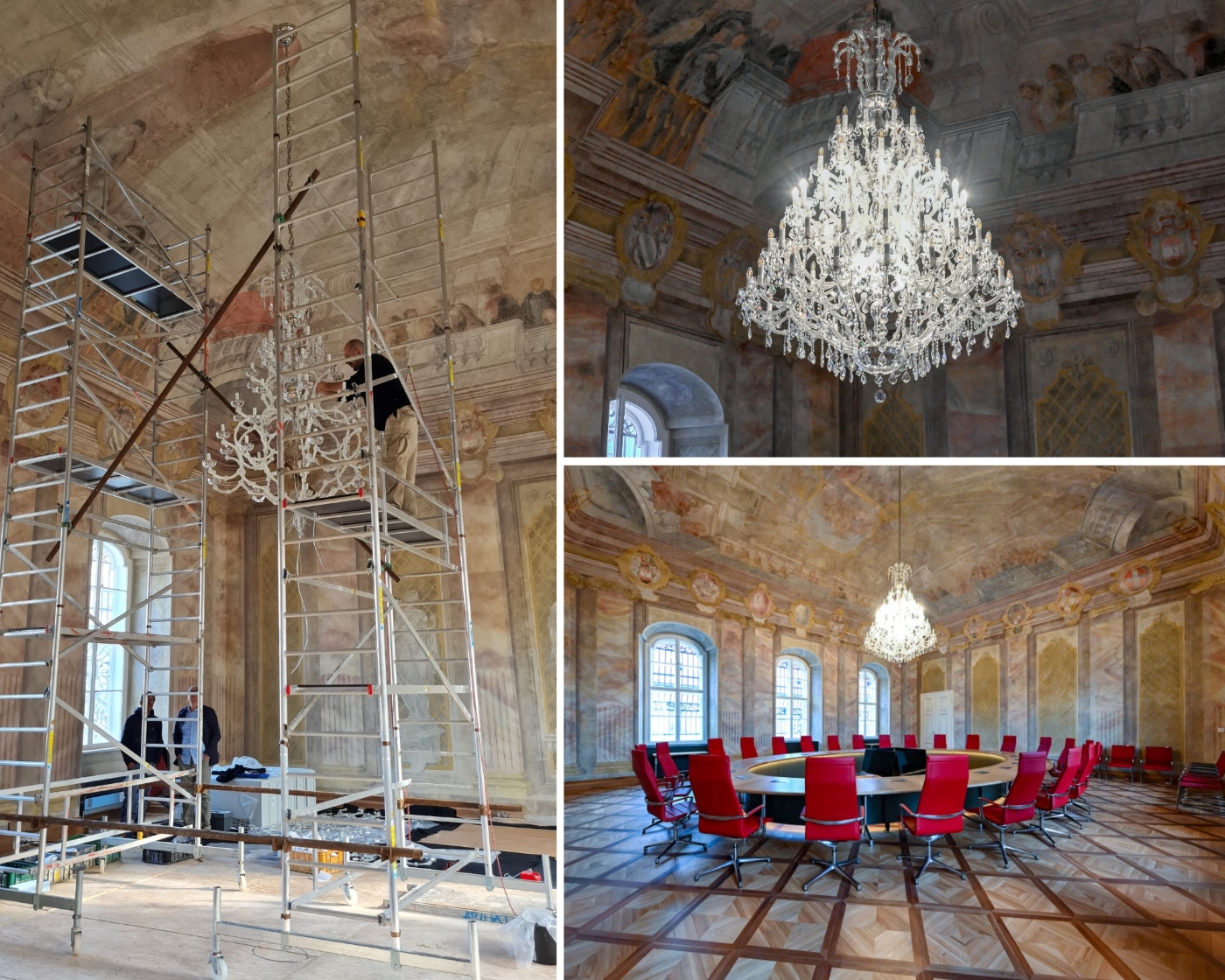 Sala posiedzeń ratusza - Brno