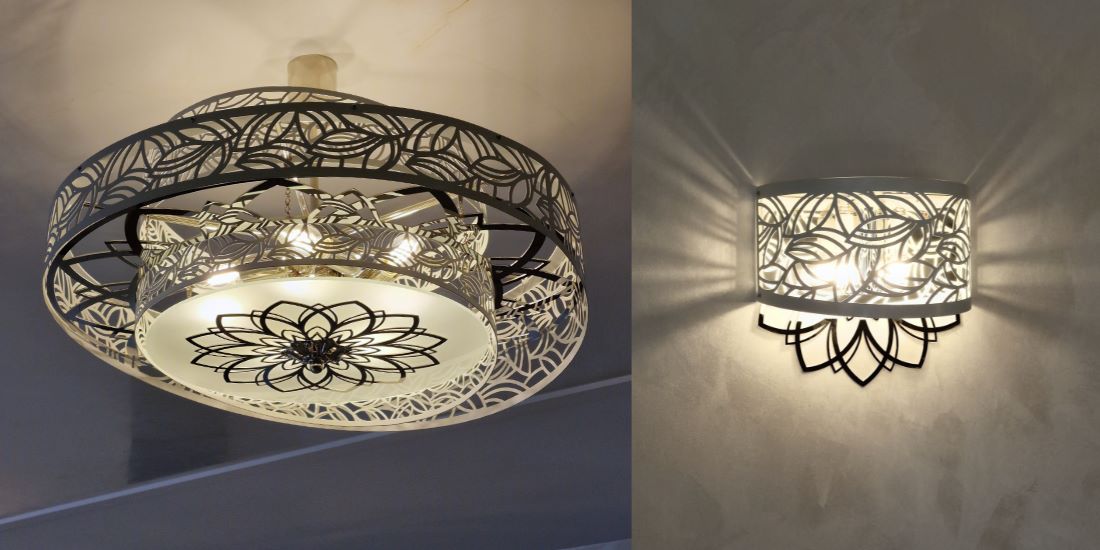 Nowoczesna lampa do salonu