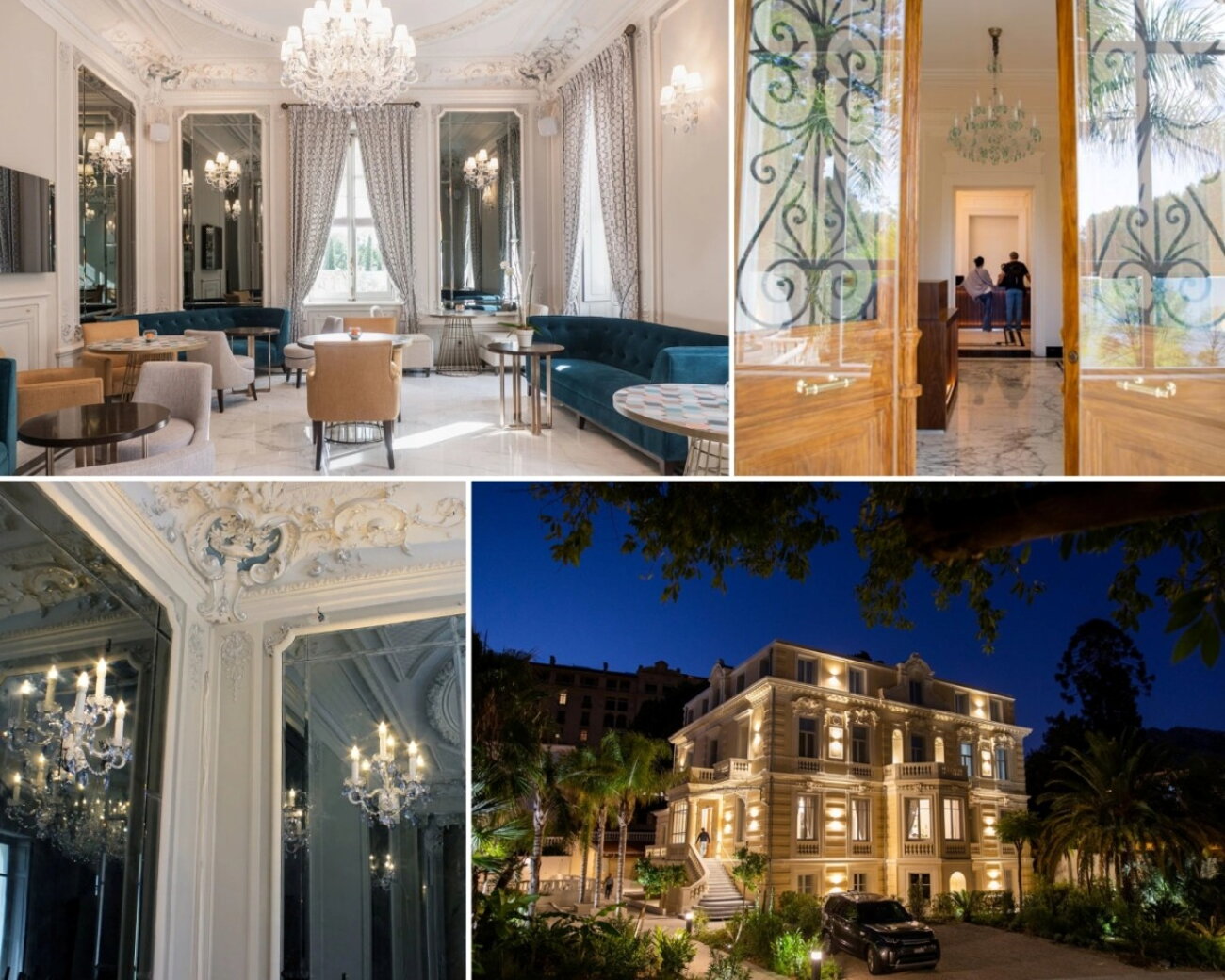 Pięciogwiazdkowy hotel Villa Genesis w Mentonie z elegancką architekturą
