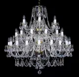 Żyrandol kryształowy duży L137CLN