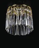 Oprawa wpuszczana kryształowa B498CLN