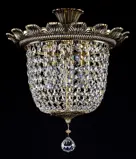 Żyrandol mosiężny L378CLN