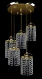 Lampa wisząca kryształowa L477CLN