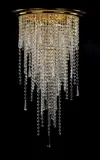 Lampa spiralna kryształowa AL252