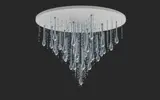 Designerska lampa sufitowa ELW03