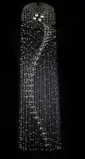 Lampa sufitowa spiralna LW316040201Ni
