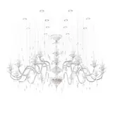 Designerska lampa wisząca EL-IL-crys