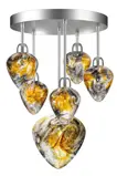 Nowoczesna lampa wisząca ELA04Yellow