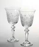 Szlifowane szklanki wino 2 szt. 12116-170ml