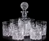 Kryształowy whisky set JKS008