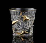 Szklanki do whiskey zestaw 2 szt. BG12107-zloty