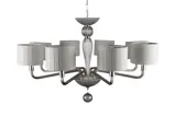 Designerski żyrandol EL227800SNDSMOKE