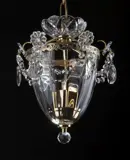 Lampa wisząca kryształowa EL333301PB