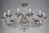 Żyrandol kryształowy LLCH12-COATED-CRYSTAL-NBNSNi