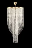 Lampa spiralna kryształowa TX509000009