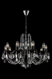 Żyrandol kryształowy czarny TX852084010