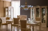 Żyrandol mosiężny  L16134 do kuchni