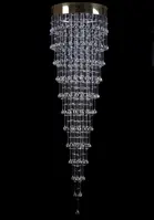 Lampa spiralna kryształowa L449CE