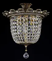 Żyrandol mosiężny L378CLN