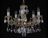 Żyrandol mosiężny L344CLN