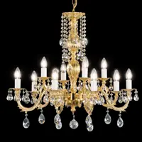 Żyrandol mosiężny AL093