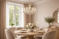 Żyrandol kryształowy AL180K