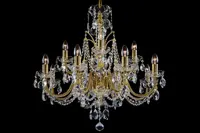 Żyrandol kryształowy LLCH12 COATED CRYSTAL D
