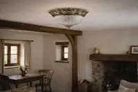 Żyrandol mosiężny AL166