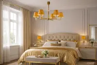 Designerski żyrandol L-DIA-02ORG