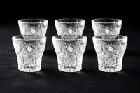 Szklanki szlifowane 6 szt. 45 ml BOPK500