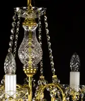 Żyrandol z ramionami metalu L181CE