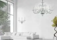 Żyrandol szklany PAS521900012Ni*