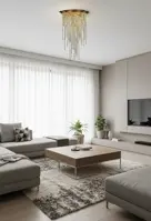 Lampa spiralna kryształowa AL252