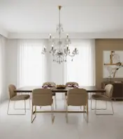 Żyrandol kryształowy ATCH8+4K