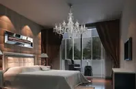 Żyrandol z ciętego szkła krzyształowego EL6011219NH