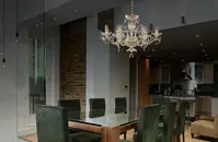 Żyrandol z ciętego szkła krzyształowego EL663619