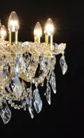 Żyrandol z ciętego szkła krzyształowego  LW146082100G  - szczegóły