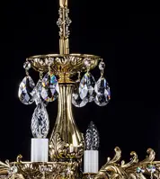 Żyrandol mosiężny L315CE