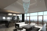 Designerska lampa sufitowa ELW01