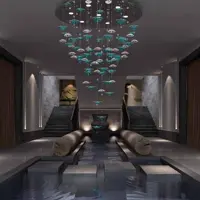 Designerska lampa sufitowa LV090