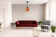 Nowoczesna lampa wisząca ELA01Red