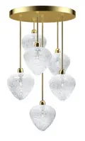 Nowoczesna lampa wisząca ELA05Crystal