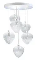 Nowoczesna lampa wisząca ELA05Crystal
