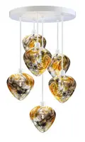 Nowoczesna lampa wisząca ELA05Yellow