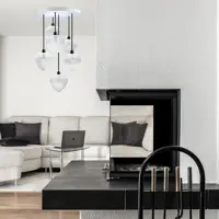 Nowoczesna lampa wisząca ELA06Crystal